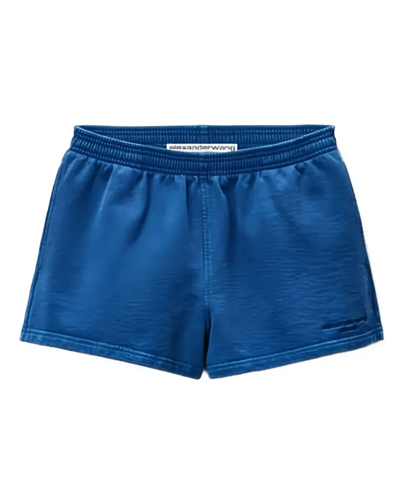 Alexander Wang Minishorts mit Stretchbund - Blau Blau