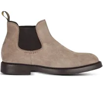 Chelsea-Boots aus Wildleder - Braun