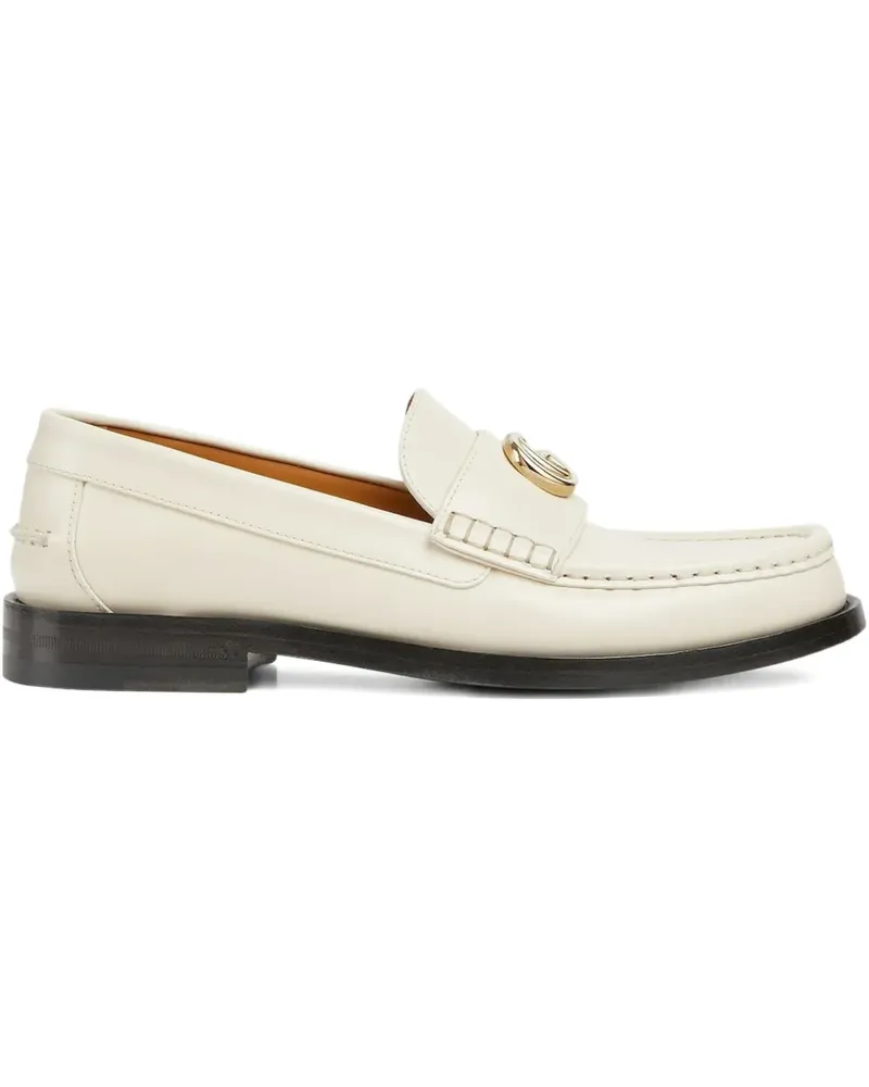 Gucci Loafer mit GG - Weiß Weiß
