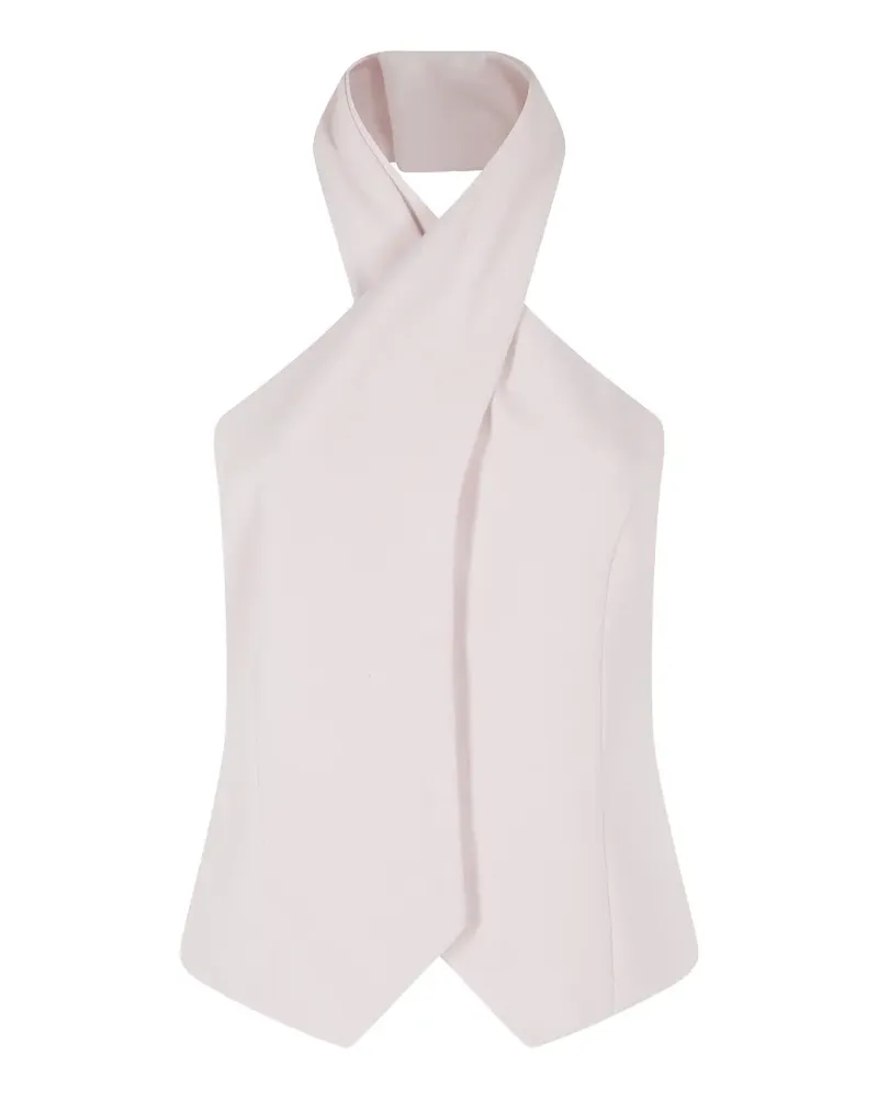 Federica Tosi halterneck blouse - Rosa Rosa
