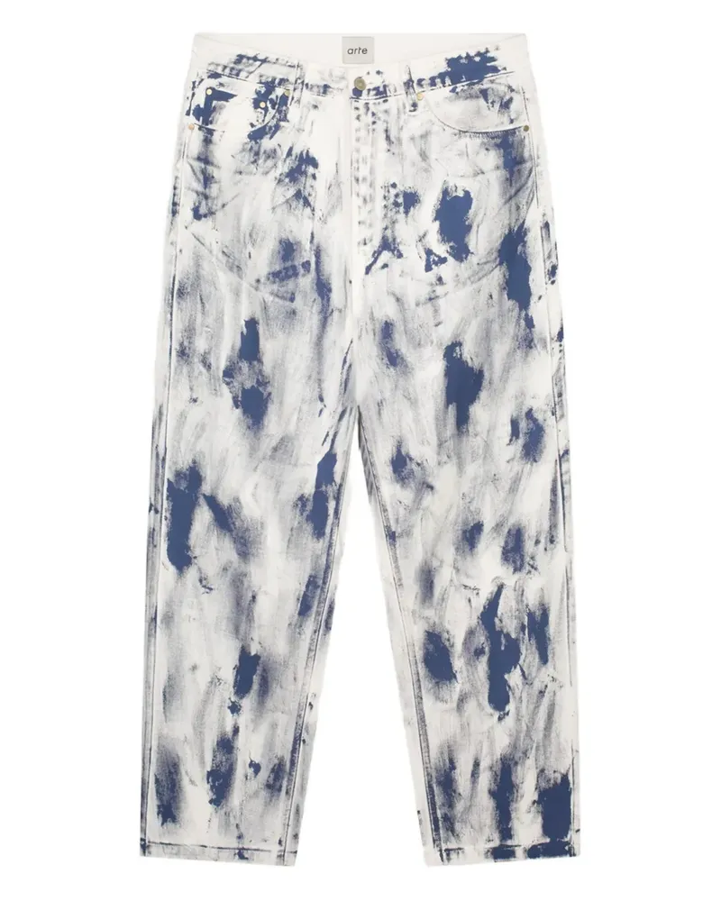Arte Antwerp Jeans mit geradem Bein - Blau Blau