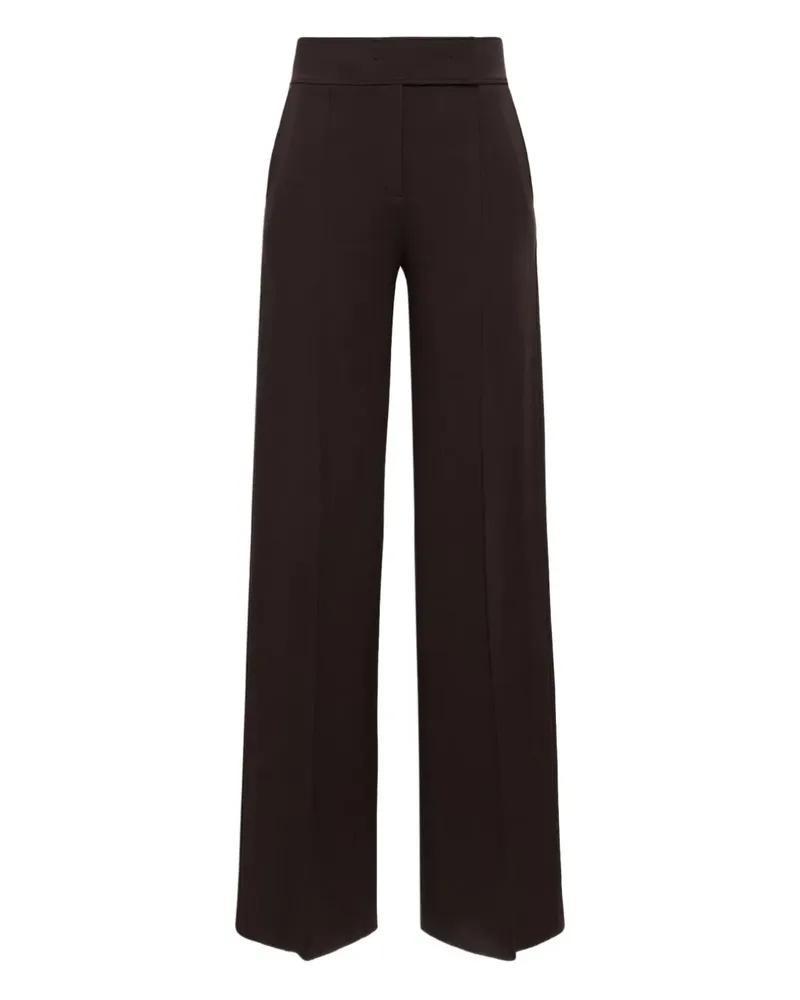 Dorothee Schumacher Ausgestellte Hose mit Falten - Braun Braun