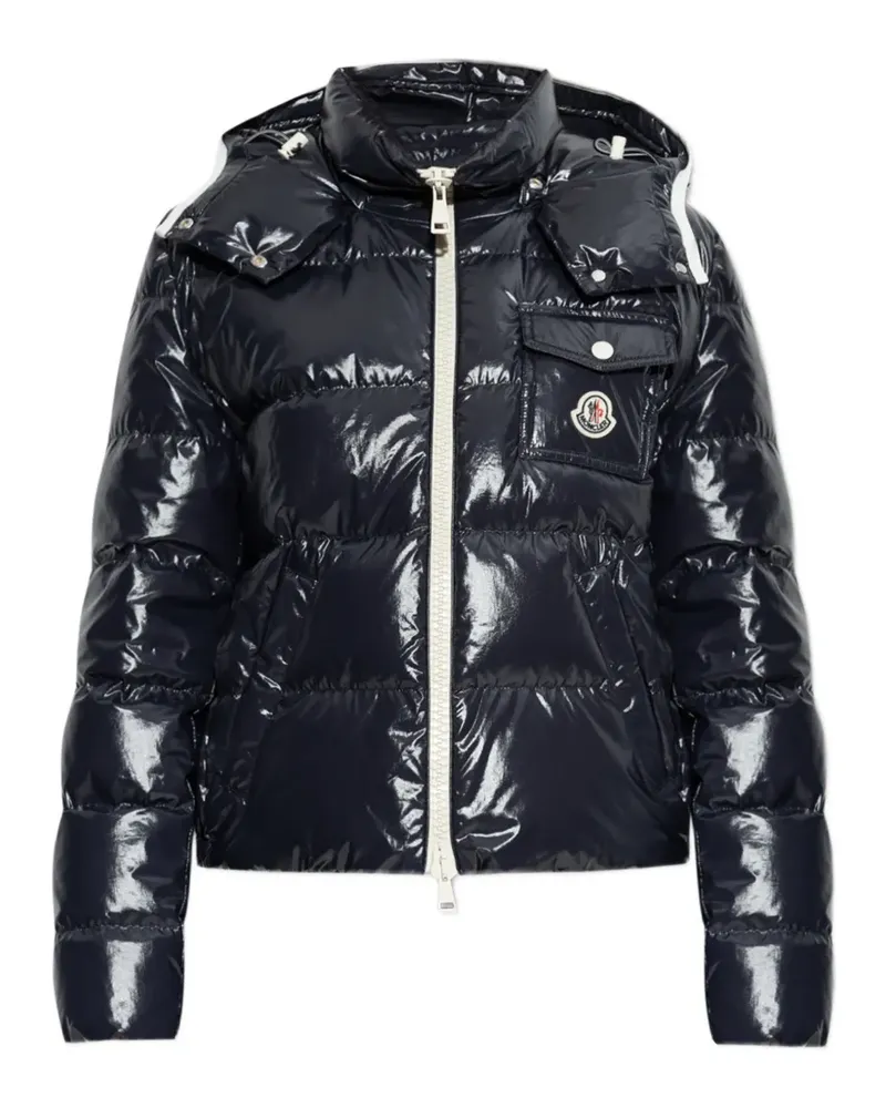 Moncler Gesteppte Andro Jacke mit Kapuze - Blau Blau