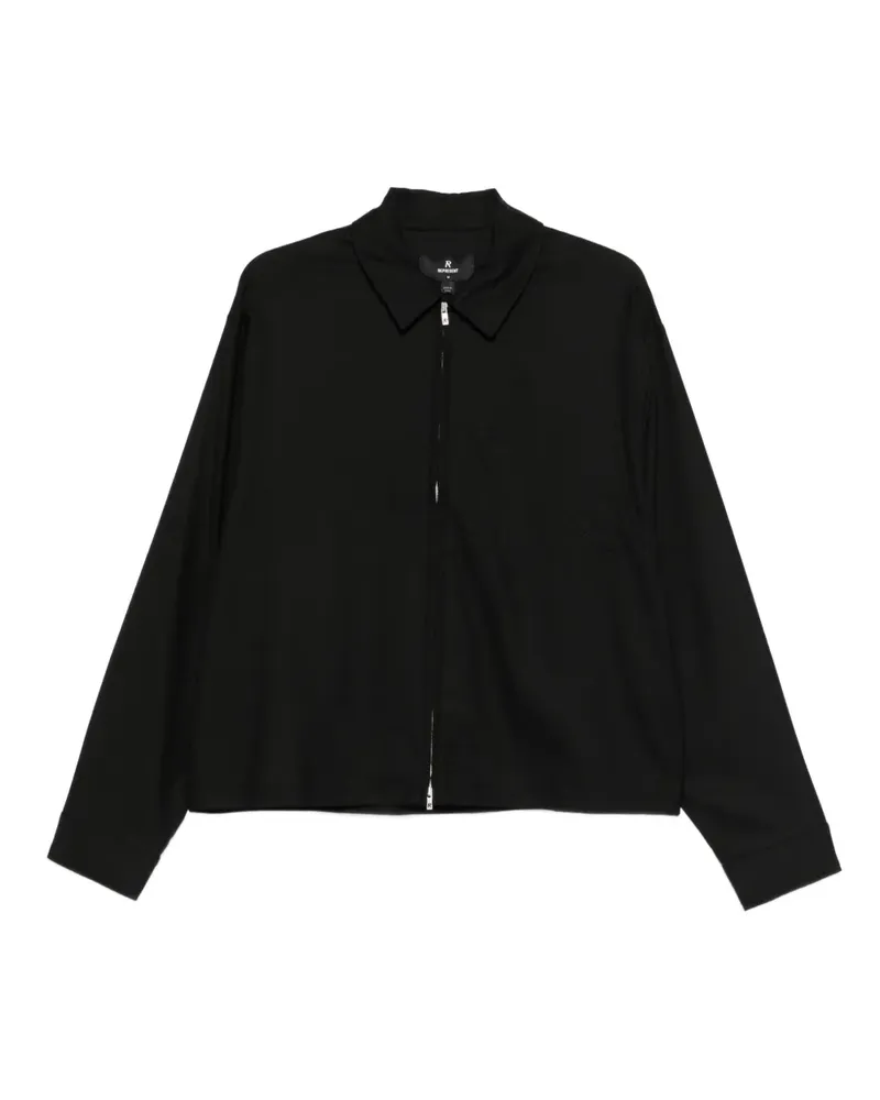 REPRESENT Jacke mit Reißverschluss und Tasche - Schwarz Schwarz