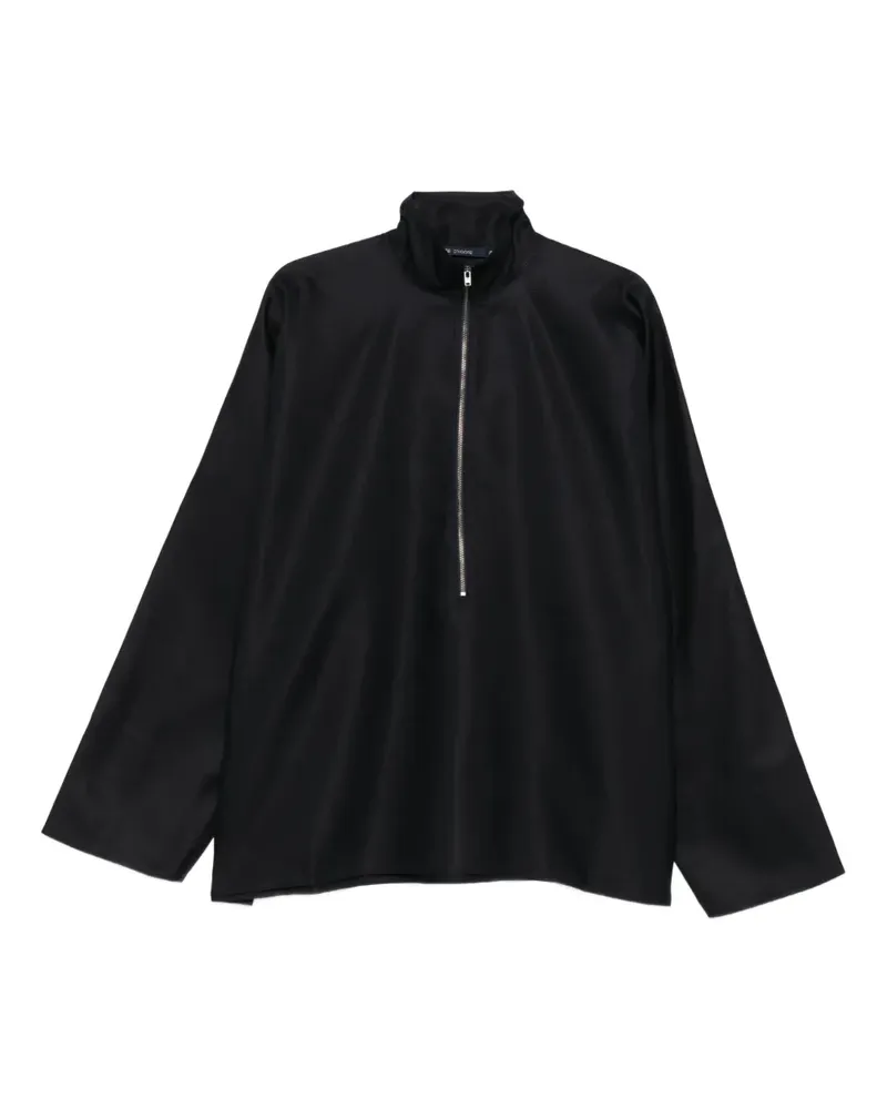 Sofie D'Hoore zip-up oversized jacket - Schwarz Schwarz