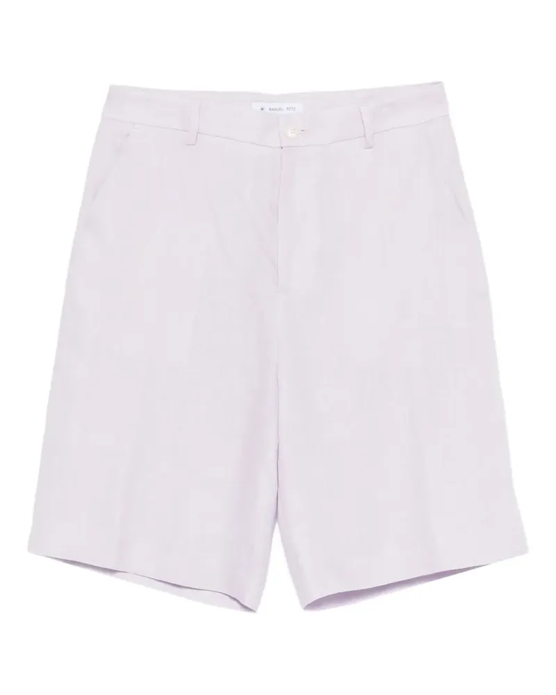 Manuel Ritz button shorts - Violett Violett