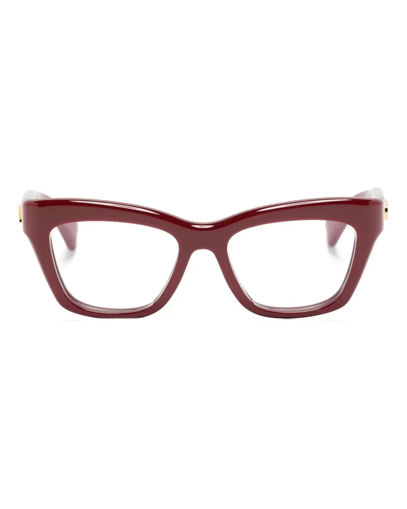 Gucci Brille mit Cat-Eye-Gestell - Rot Rot