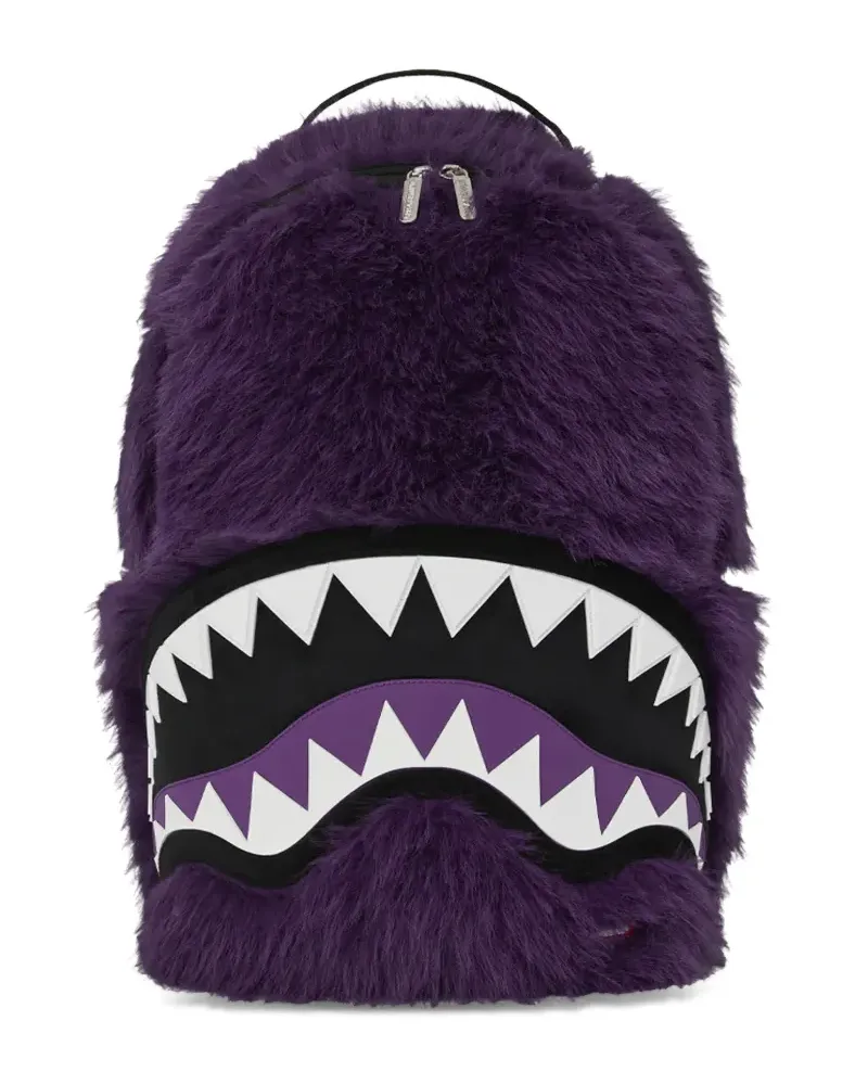 Sprayground faux-fur backpack - Violett Violett