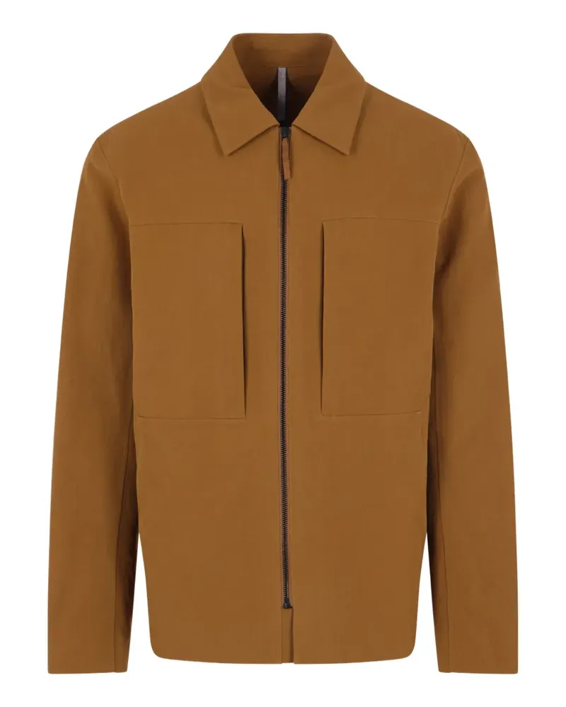Arc'teryx Mionn zip-up patch-pocket jacket - Braun Braun