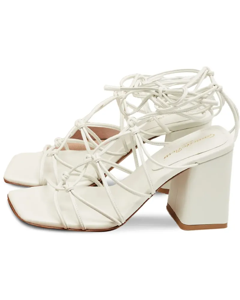 Gianvito Rossi Mina Sandalen - Weiß Weiß