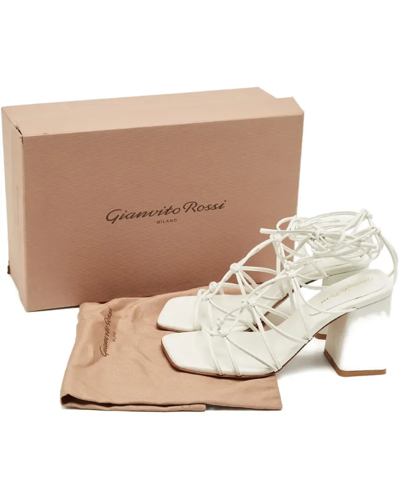 Gianvito Rossi Mina Sandalen - Weiß Weiß