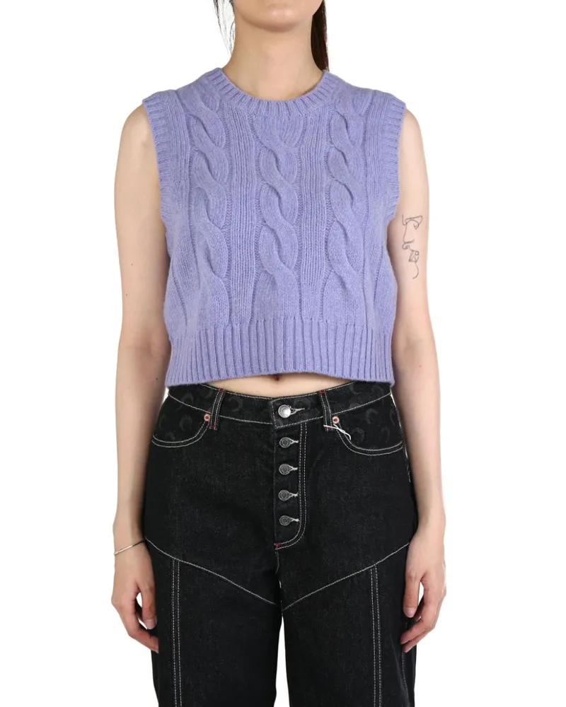 Ralph Lauren cable-knit vest - Violett Violett