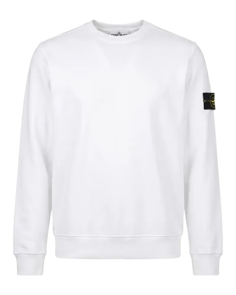 Stone Island Compass-patch sweatshirt - Weiß Weiß