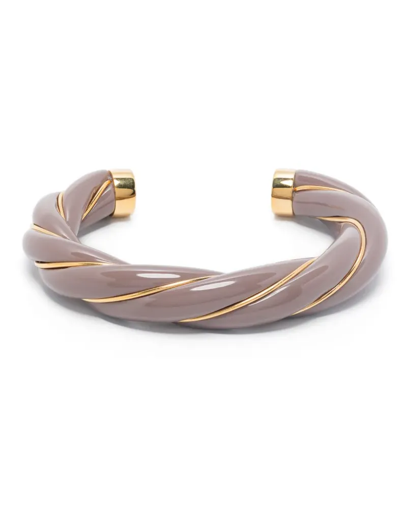 Aurélie Bidermann Diana twisted bracelet - Gold Gold