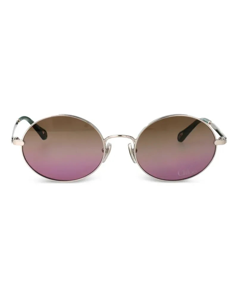 Chloé round-frame sunglasses - Silber Silber