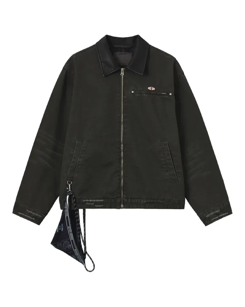 Musium Div. Jacke mit Reißverschluss - Grau Grau
