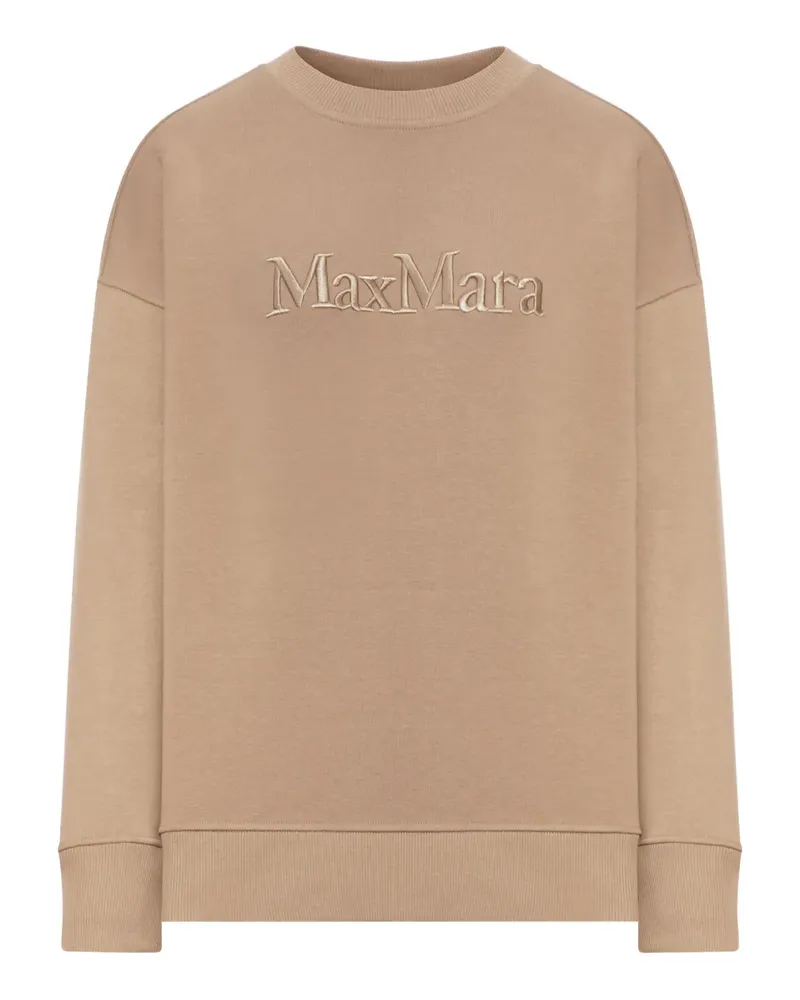 Max Mara Max Mara Sweatshirt mit Stickerei - Nude Nude
