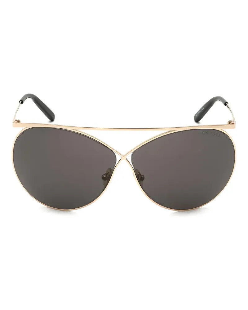 Tom Ford Getönte Pilotenbrille - Gold Gold
