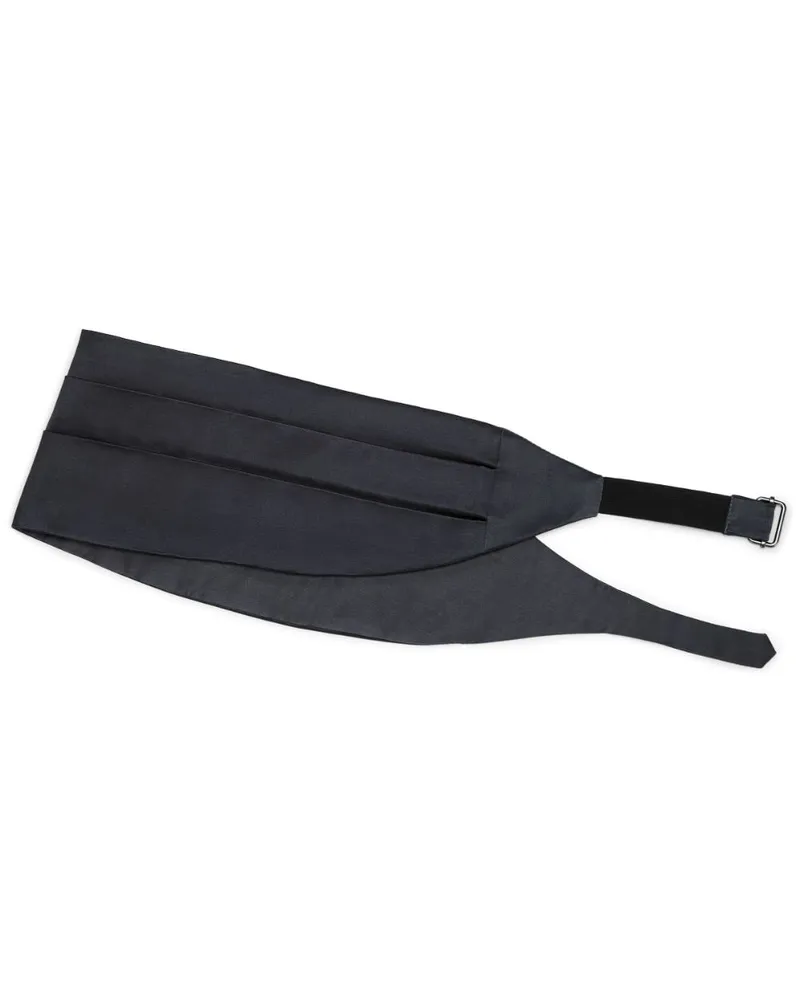 Brunello Cucinelli Kummerbund aus Satin - Grau Grau