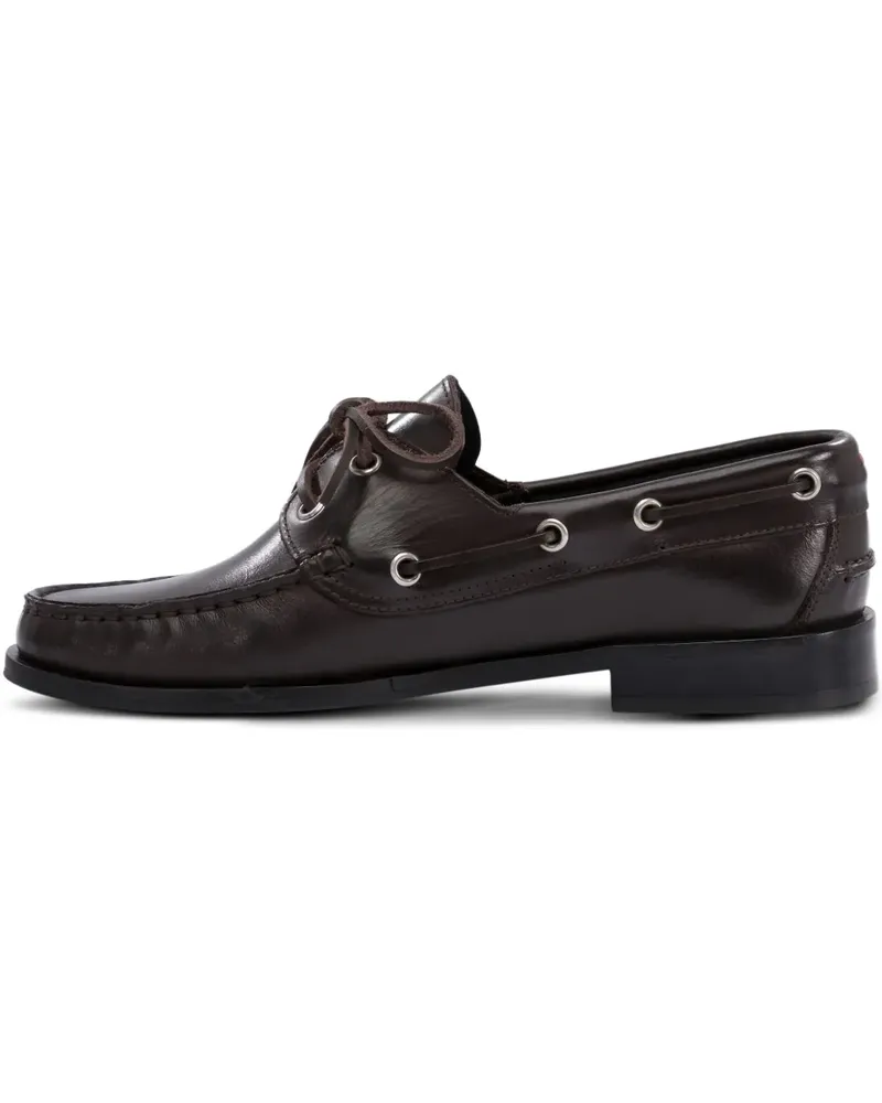 aeyde Harris Segelschuhe mit Schnürung - Braun Braun