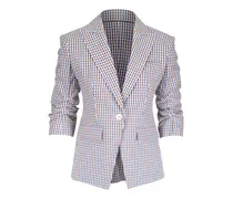 Clayton Blazer mit Vichy-Karo - Blau