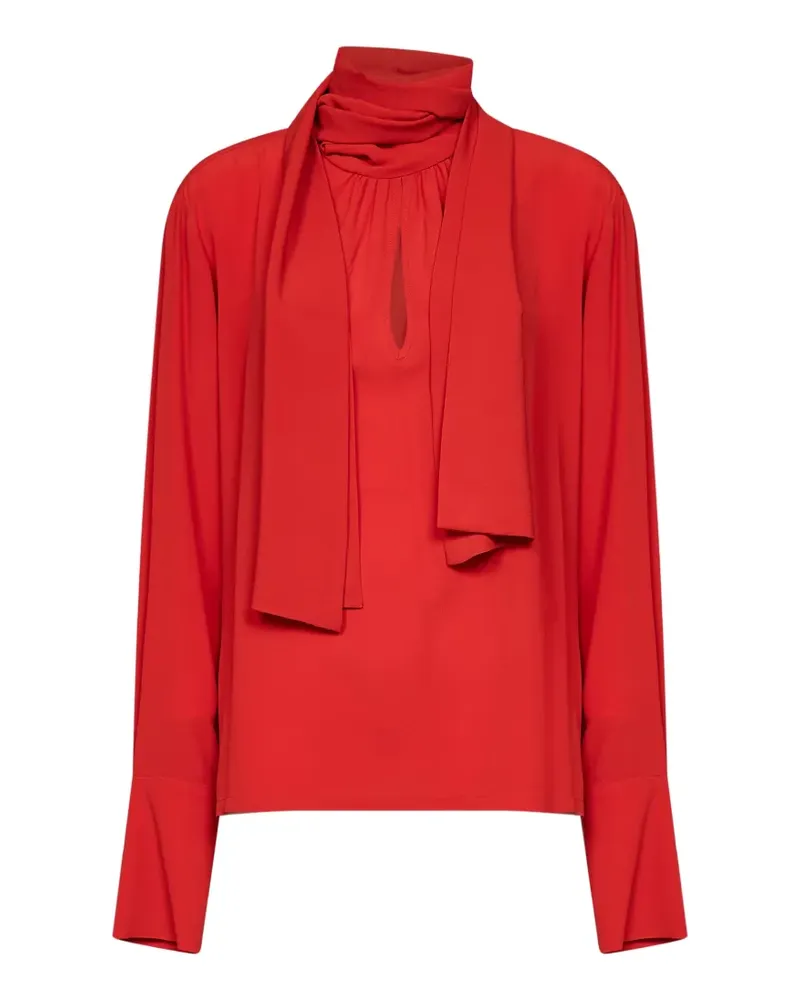 P.A.R.O.S.H. P.A.R.O H. Bluse mit langen Ärmeln - Rot Rot