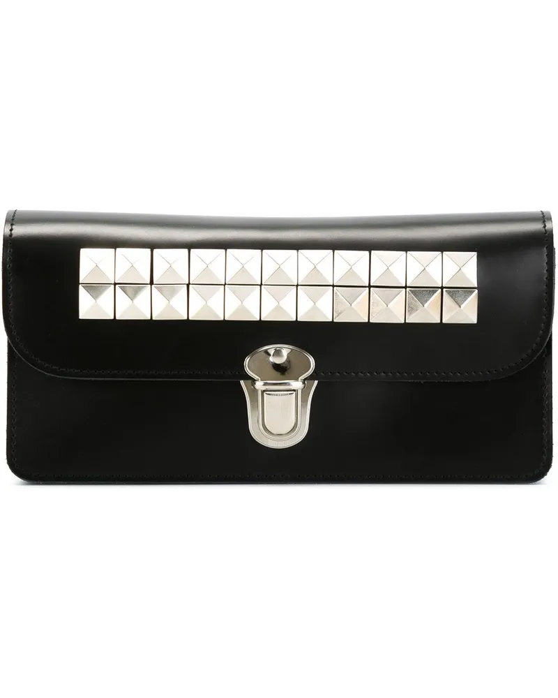 Comme des Garçons Studs' Portemonnaie - Schwarz Schwarz