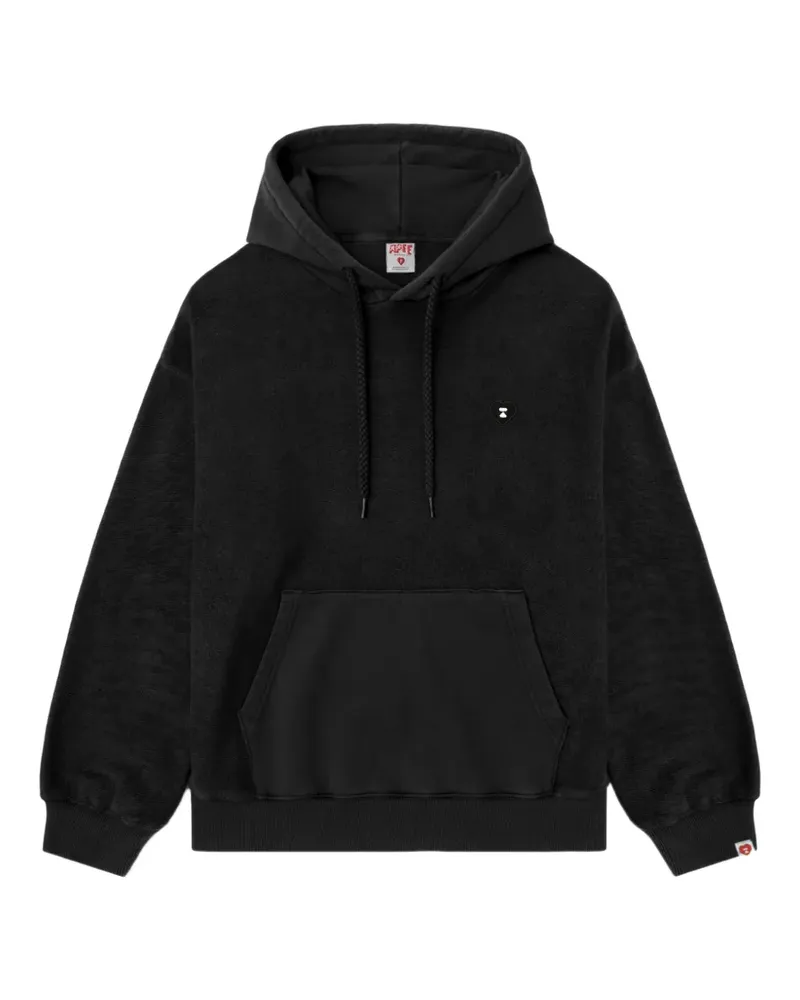 BAPE Hoodie mit aufgesetzten Taschen - Schwarz Schwarz