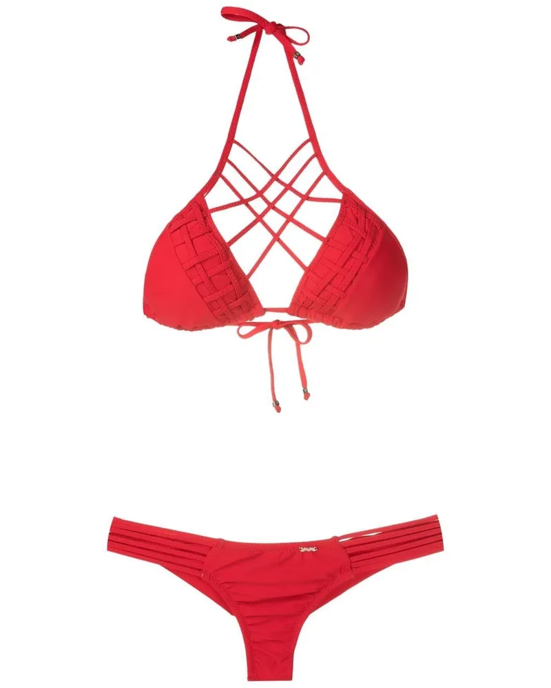 Amir Slama Klassischer Bikini - Rot Rot