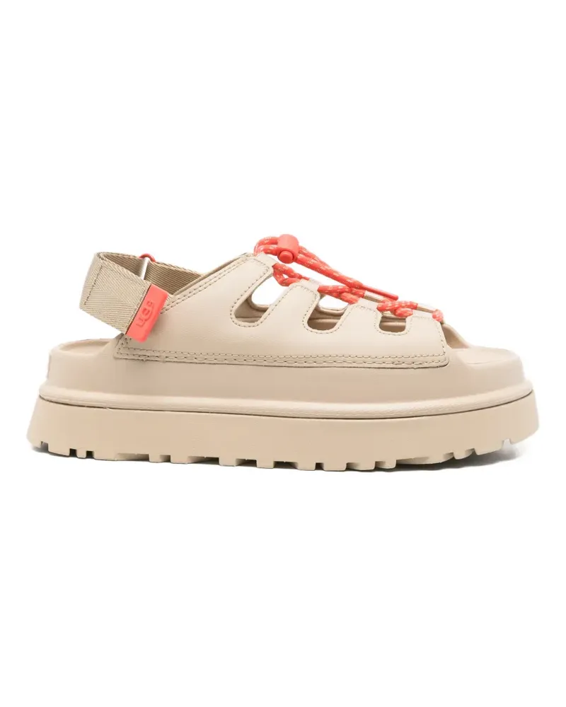UGG toggle-fastening cut-out sandals - Nude Nude