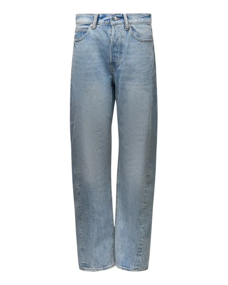 Alexander Wang Float crystal-embellished jeans - Blau Blau