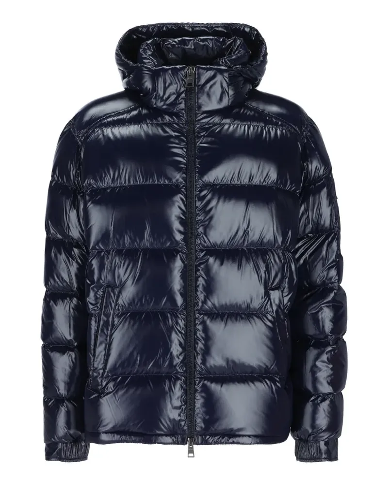 Herno Gesteppte Daunenjacke mit Kapuze - Blau Blau