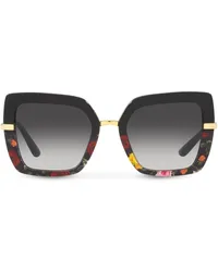 Dolce & Gabbana Sonnenbrille in Schildpattoptik Schwarz