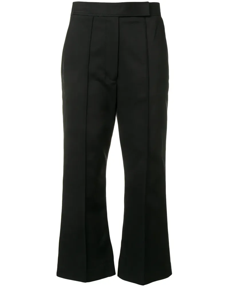 3.1 phillip lim Ausgestellte Cropped-Hose - Schwarz Schwarz