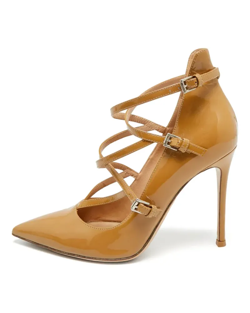 Gianvito Rossi Pumps mit spitzer Kappe - Nude Nude