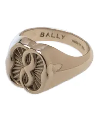 Bally Siegelring mit Emblem Silber