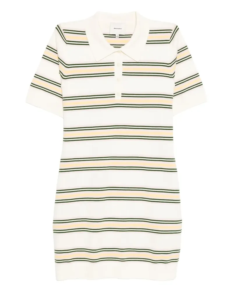 Reformation Hadley Kleid - Weiß Weiß