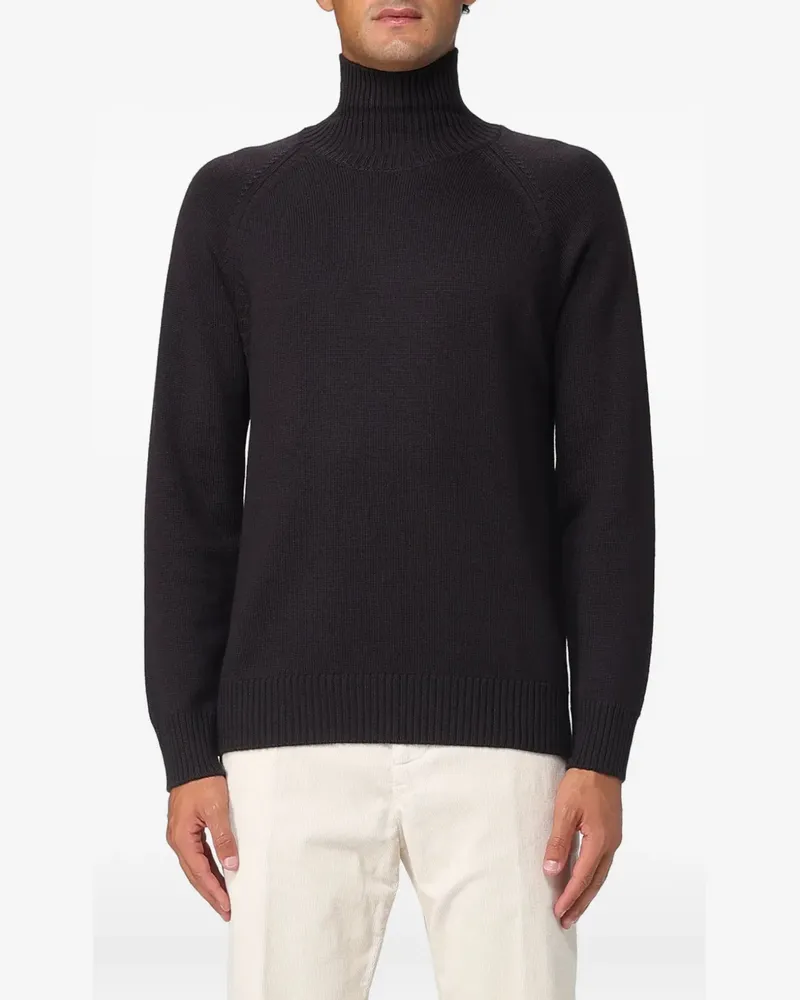 Paolo Pecora Milano Pullover mit Rollkragen - Braun Braun
