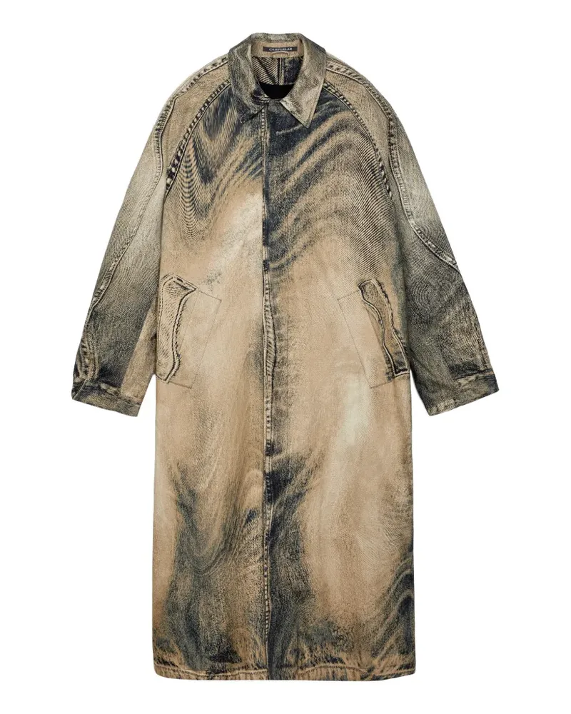 Camper side-pocket coat - Nude Nude