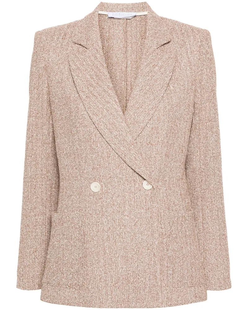 Harris Wharf London Doppelreihiger Blazer - Braun Braun