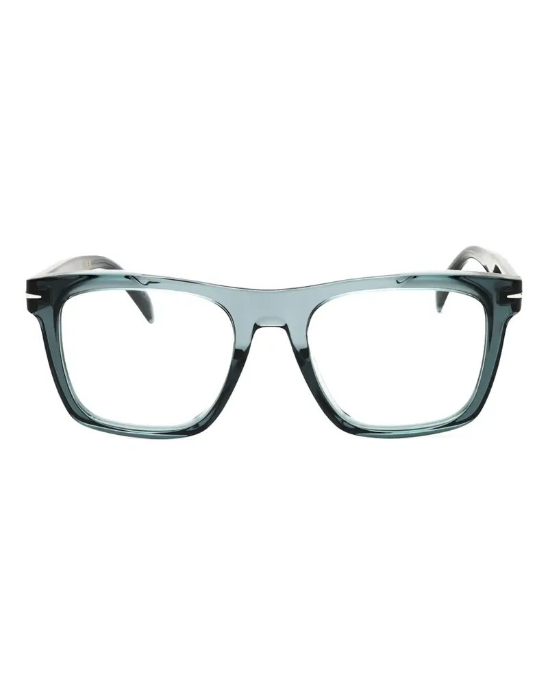 EYEWEAR by DAVID BECKHAM Brille mit eckigem Gestell - Blau Blau