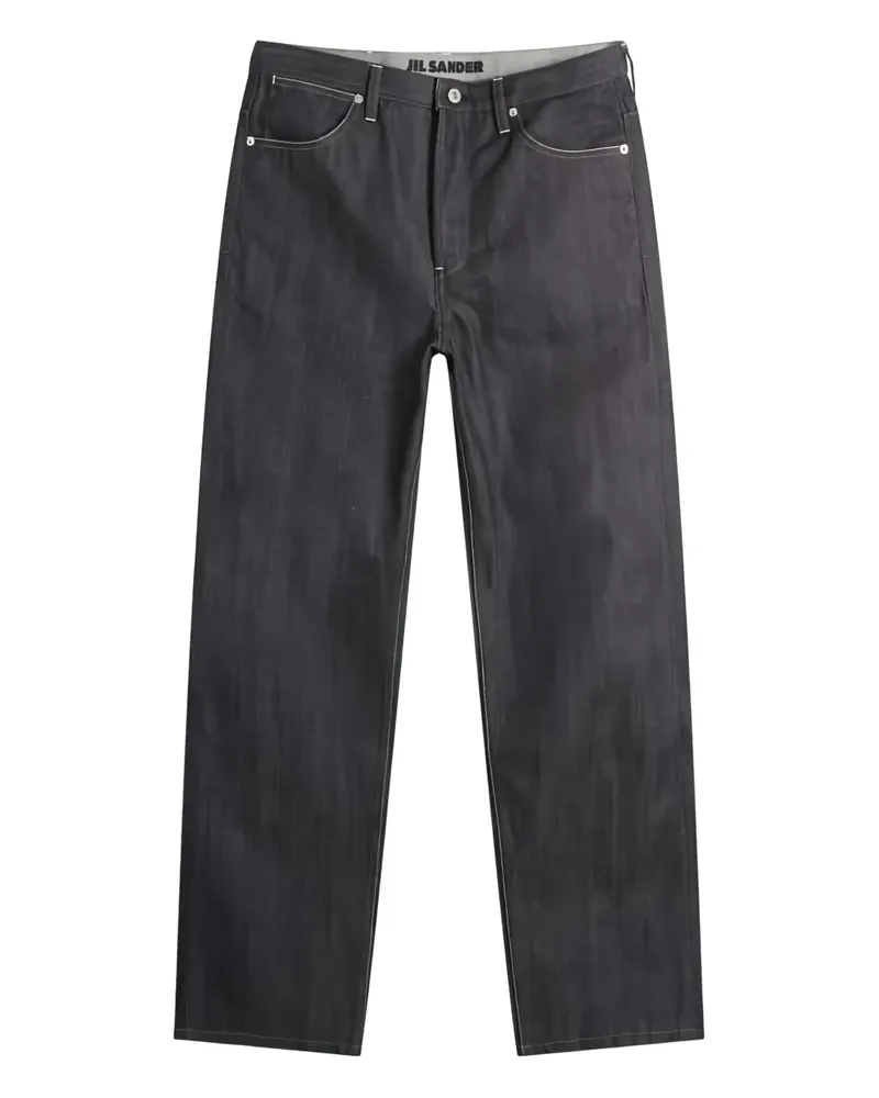 Jil Sander Jeans mit geradem Bein - Blau Blau