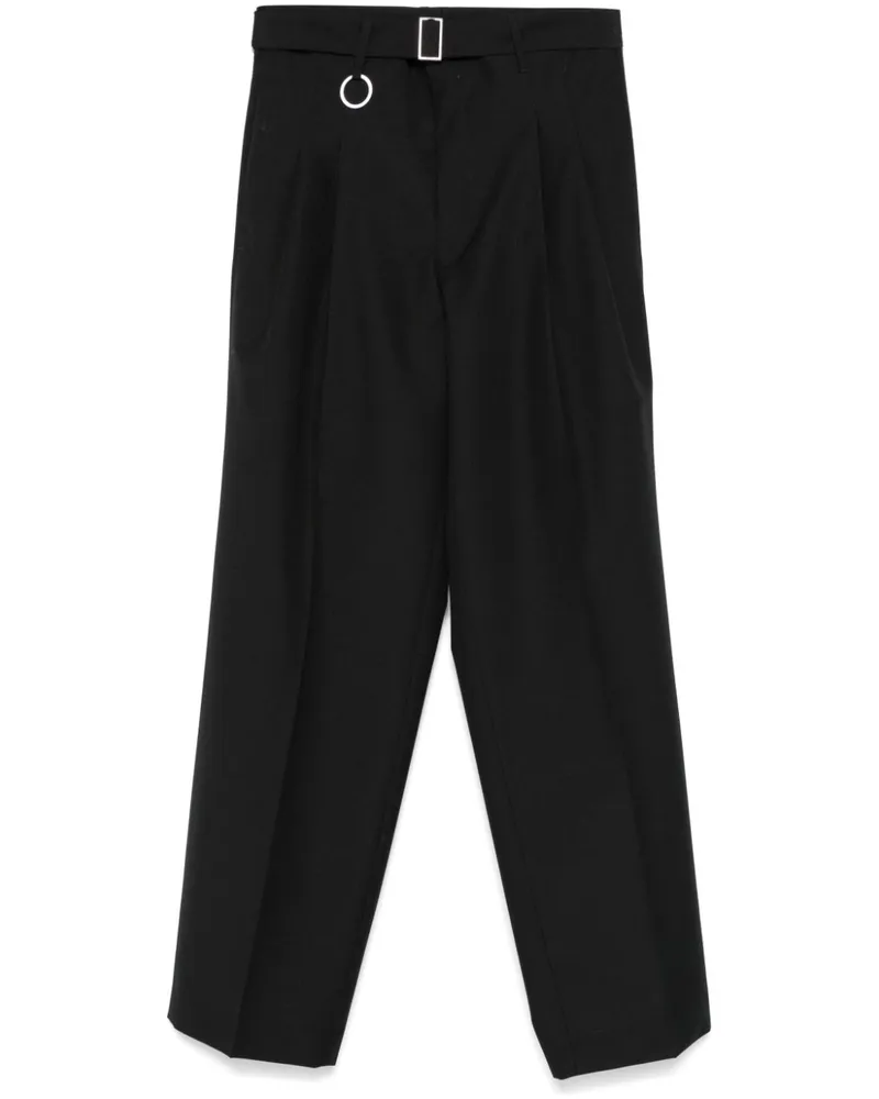 Études Studio Hose mit weitem Bein - Schwarz Schwarz