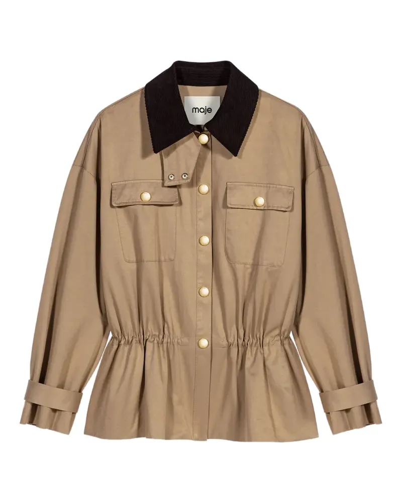 Maje coat with removable lining - Nude Nude