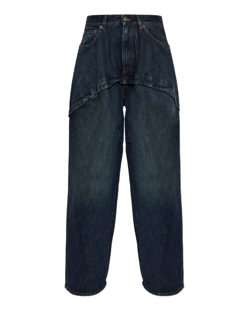Loewe Jeans mit weitem Bein - Blau Blau