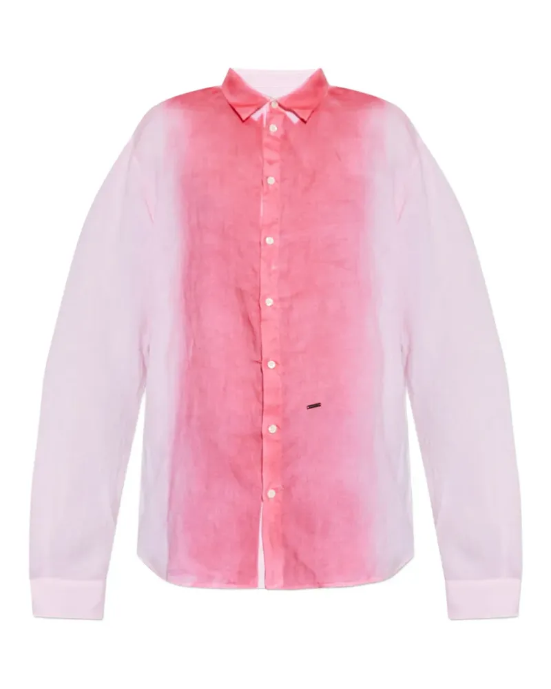 Dsquared2 long-sleeve buttoned shirt - Rosa Rosa