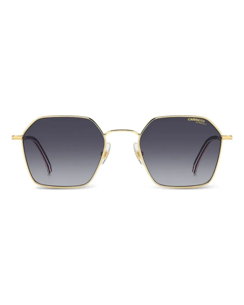 Carrera Sonnenbrille mit geometrischem Gestell - Gold Gold