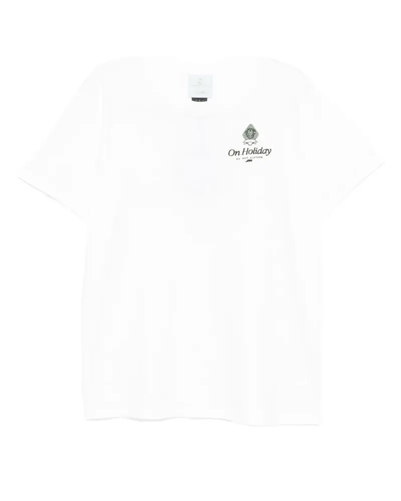 Camilla T-Shirt aus Jersey - Weiß Weiß