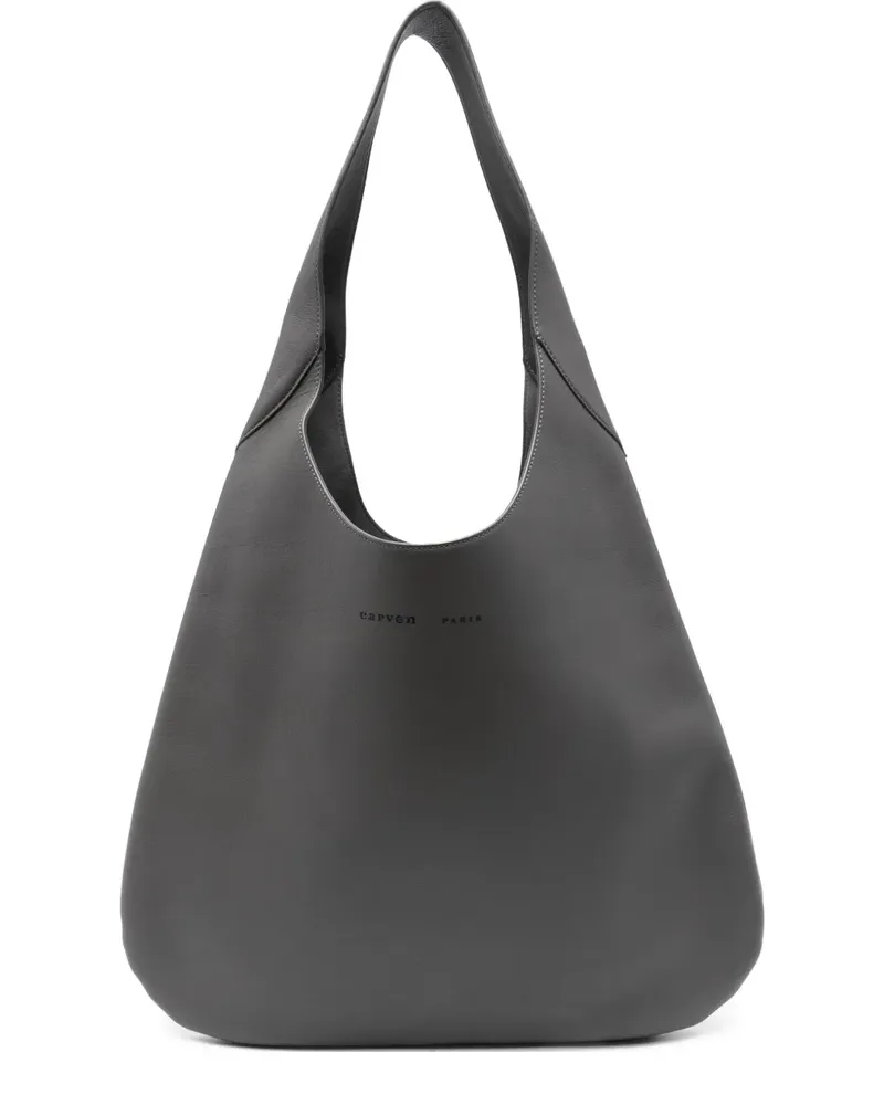 Carven Tommaso Tote Bag mit abgerundetem Henkel - Grau Grau