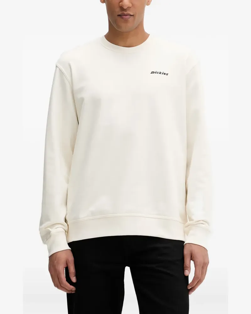 Dickies Sweatshirt mit Logo-Stickerei - Nude Nude